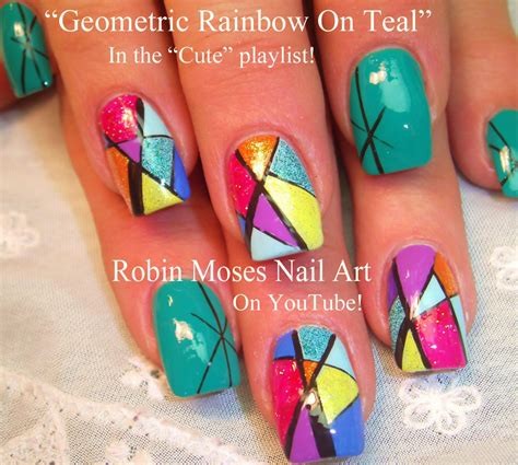 Abstract Nail Design